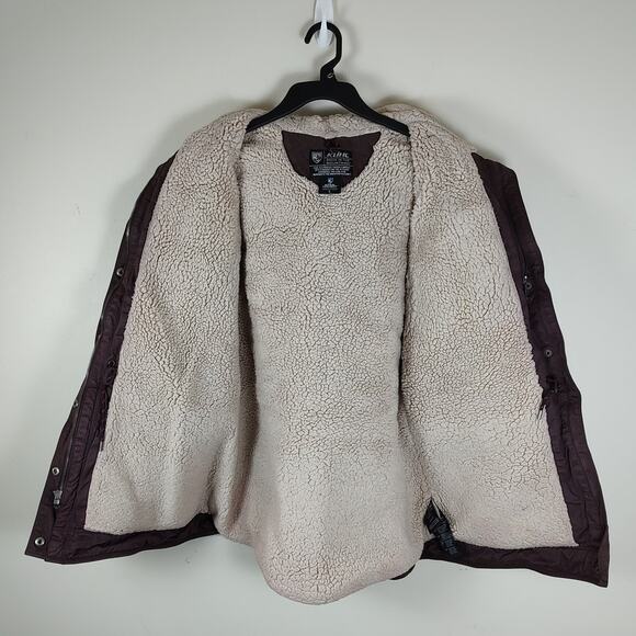 Kuhl fur lined womens coat size Large Kuhl Projekt - Picture 3 of 7